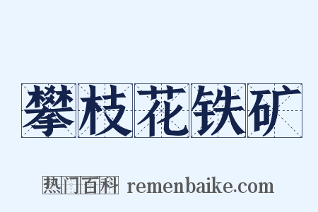 攀枝花铁矿是什么意思的图片
